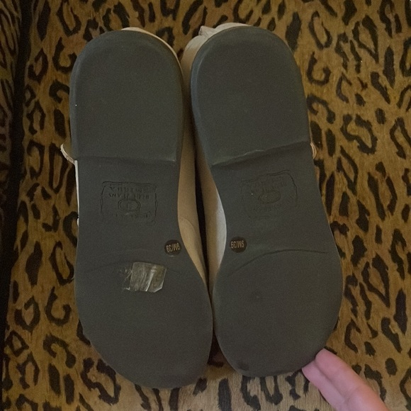 Lucky Brand taupe, suede ankle boots - Picture 3 of 3